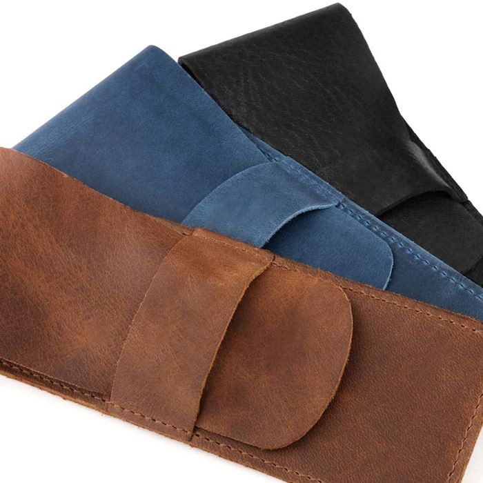 Genuine Leather Pen Sleeve 2