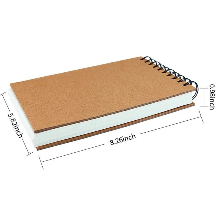 Kraft Spiral Custom Sketchbook Kraft Spiral Custom Sketchbook