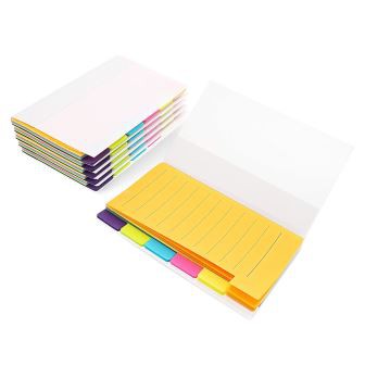 הדפס תווים דביקים צבעוניים