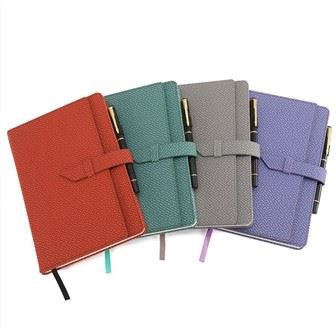 מחברת עור מרופדת A5