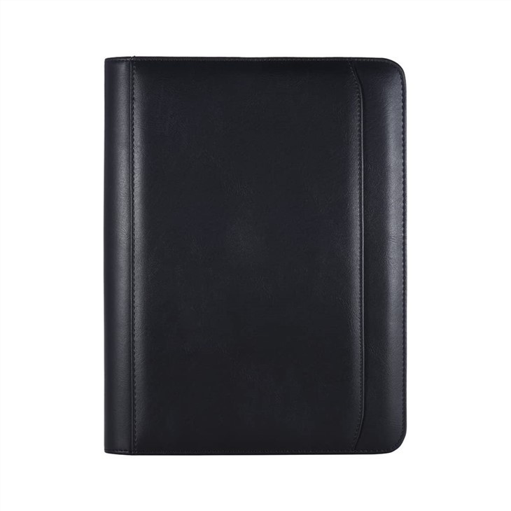 Business Portfolio Leather Ring Binder Folder